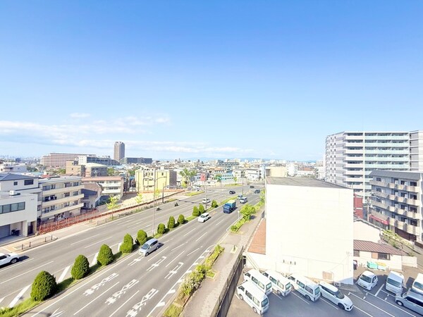 室内からの展望