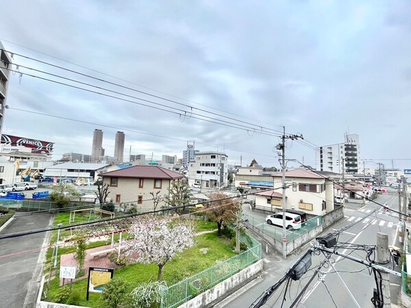 室内からの展望