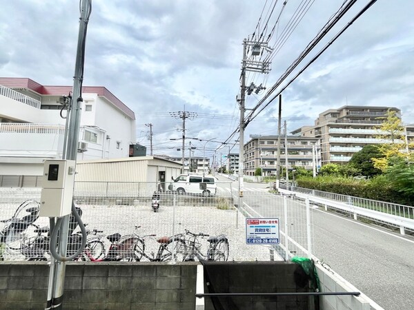 室内からの展望