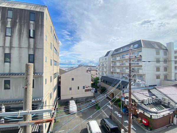 室内からの展望