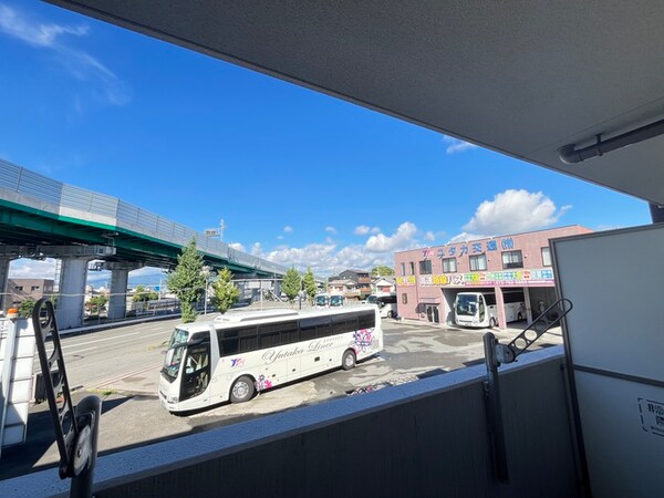 室内からの展望