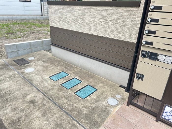 KYOTO HOUSE西寺の駐輪場