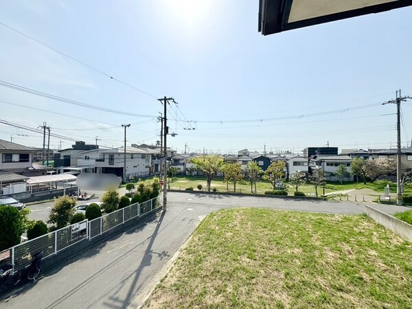 室内からの展望