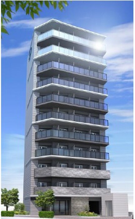 物件外観写真2　(建築中)