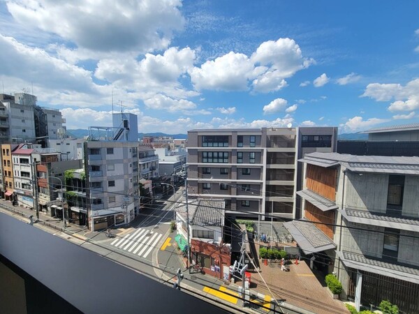 室内からの展望