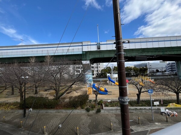 室内からの展望