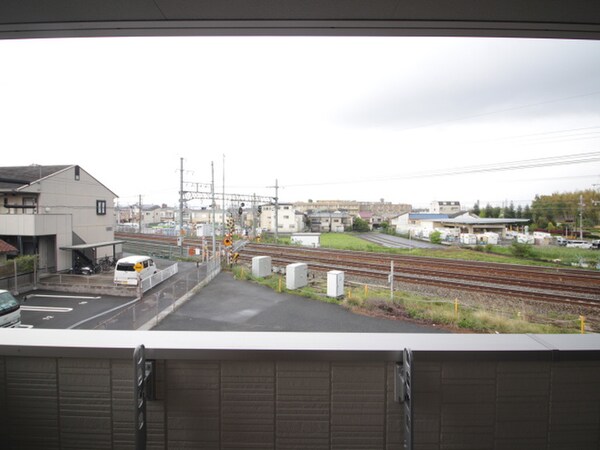 室内からの展望