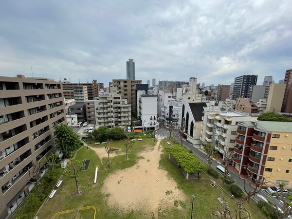 室内からの展望