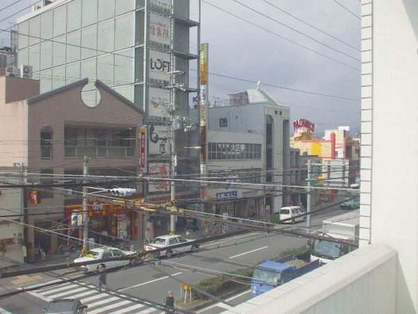 室内からの展望