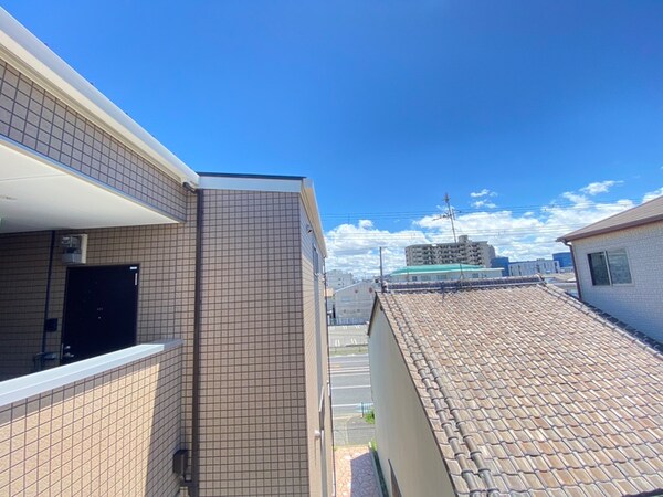 室内からの展望