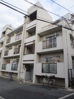 ニュー帝塚山マンション外観写真