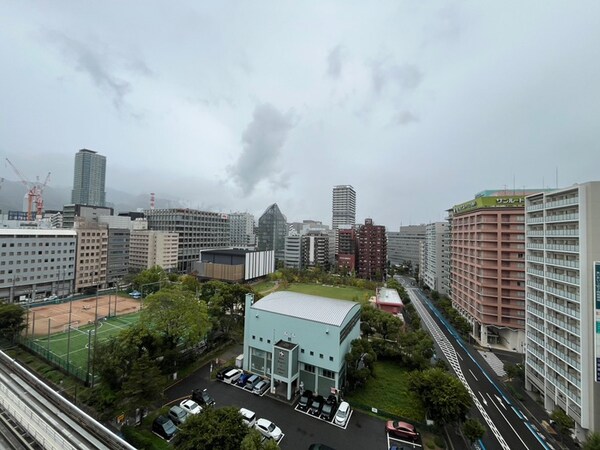 室内からの展望