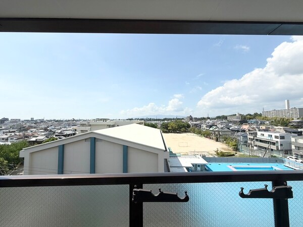 室内からの展望