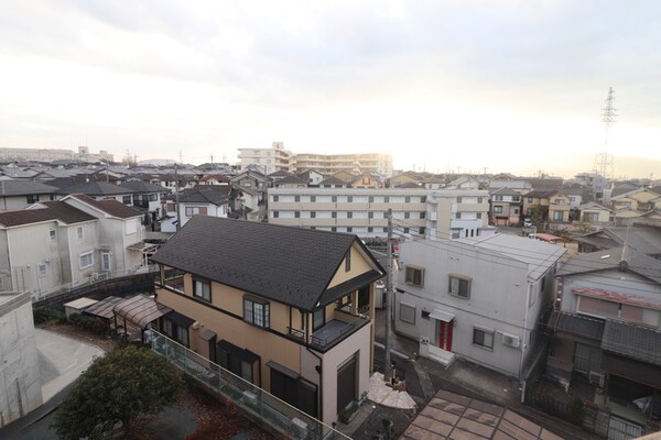 室内からの展望