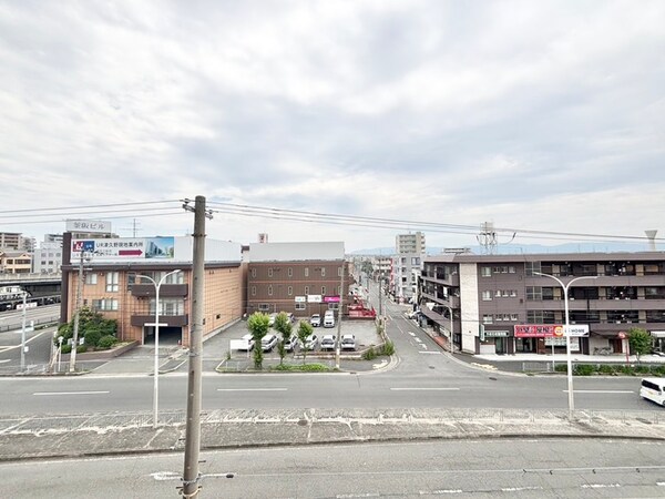 室内からの展望