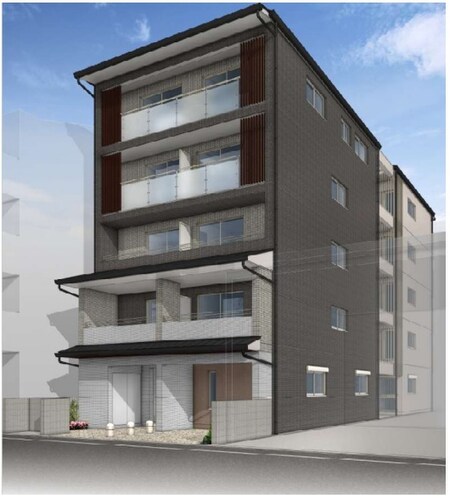 仮)下京区吉文字町新築計画外観写真