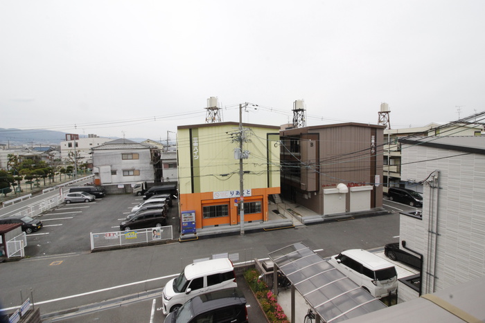 室内からの展望