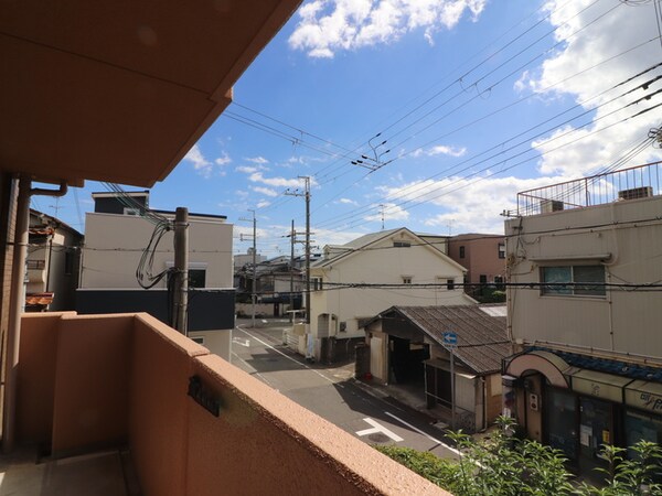 室内からの展望