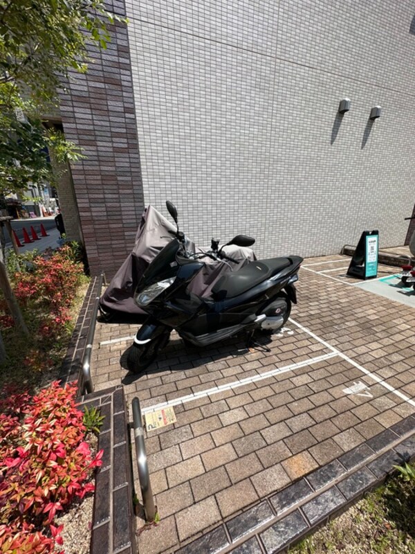 バイク置き場