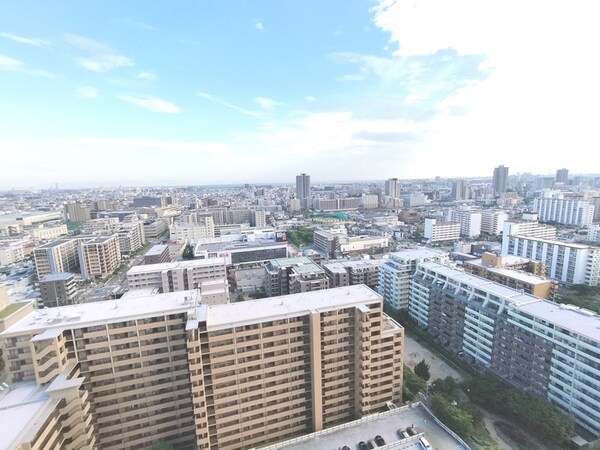 室内からの展望
