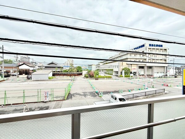 室内からの展望