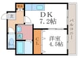 第三吉与門ハイツの間取図