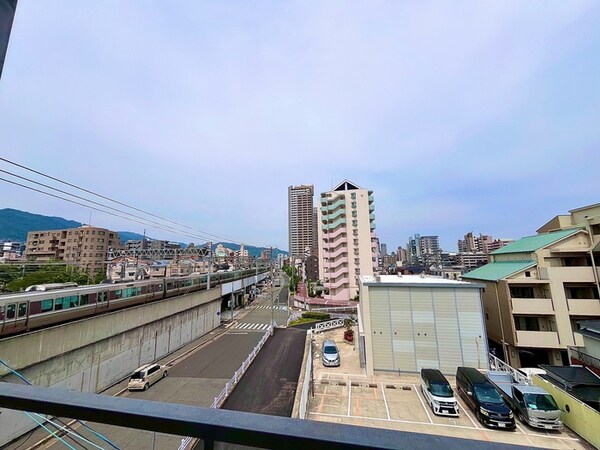 室内からの展望