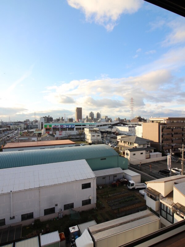 室内からの展望