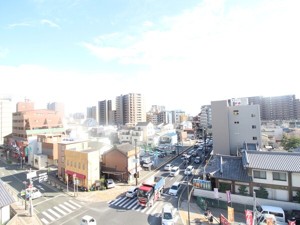 室内からの展望