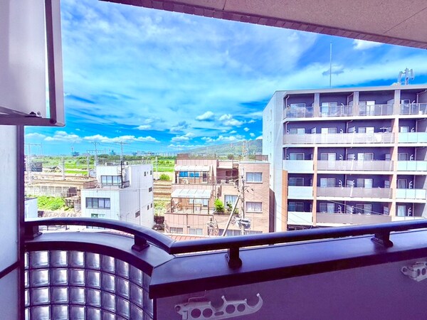室内からの展望