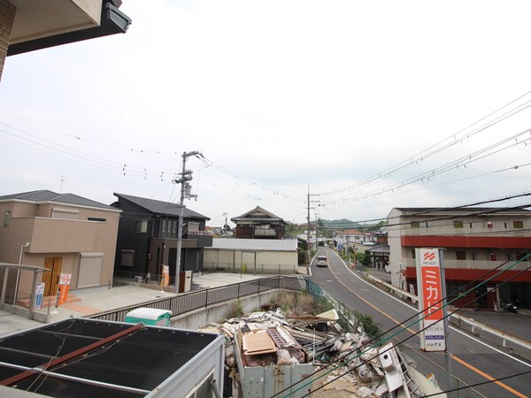 室内からの展望