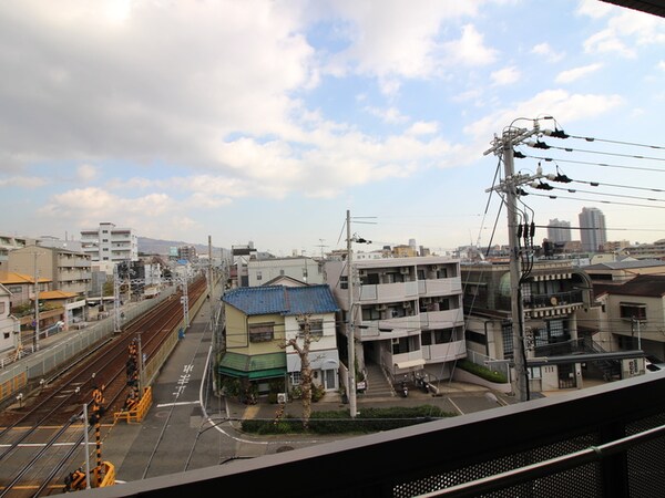 室内からの展望