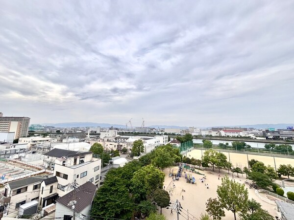 室内からの展望