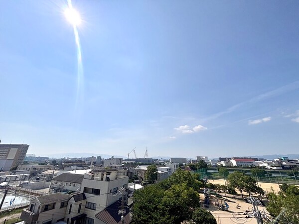 室内からの展望