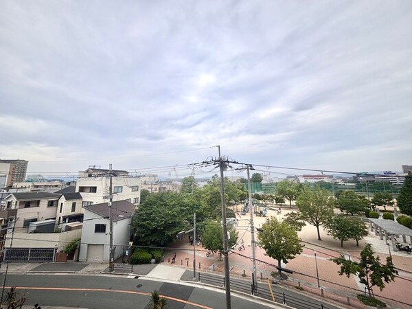 室内からの展望