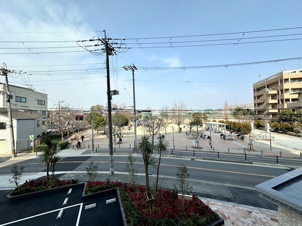 室内からの展望