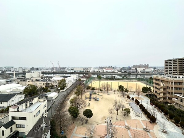 室内からの展望