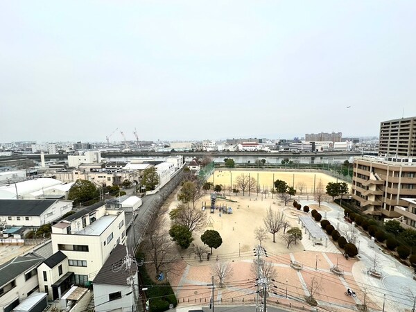 室内からの展望