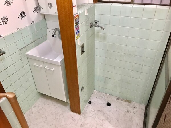 洗濯機置場