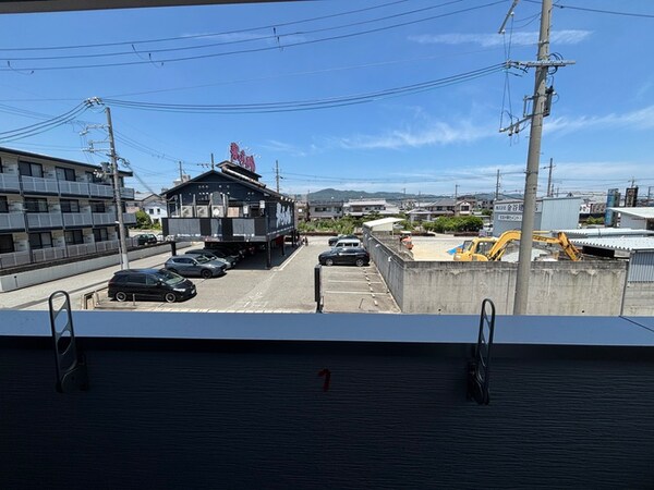室内からの展望
