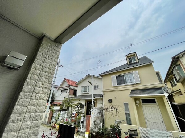 室内からの展望