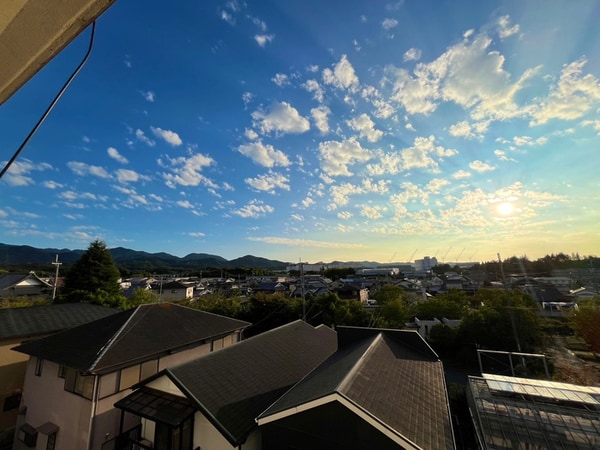 室内からの展望