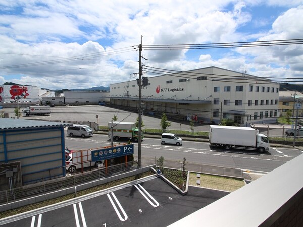 室内からの展望