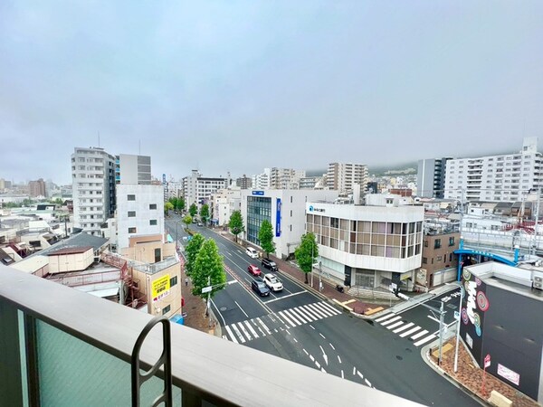 室内からの展望