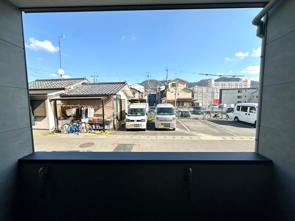 室内からの展望