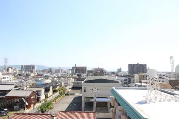 室内からの展望