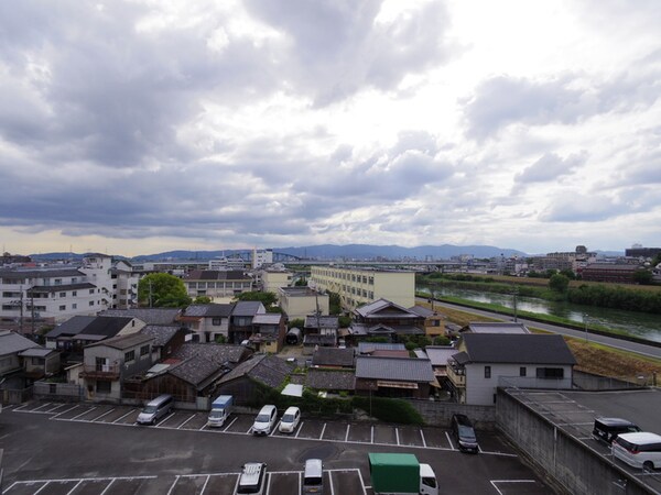 室内からの展望