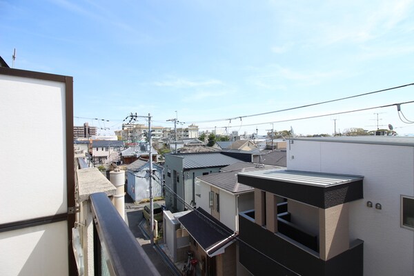 室内からの展望