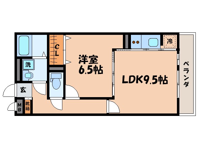 セジュ－ル神領の間取り図