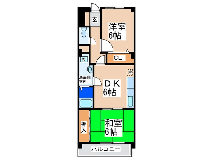 グランドメゾン　西尾の間取り図